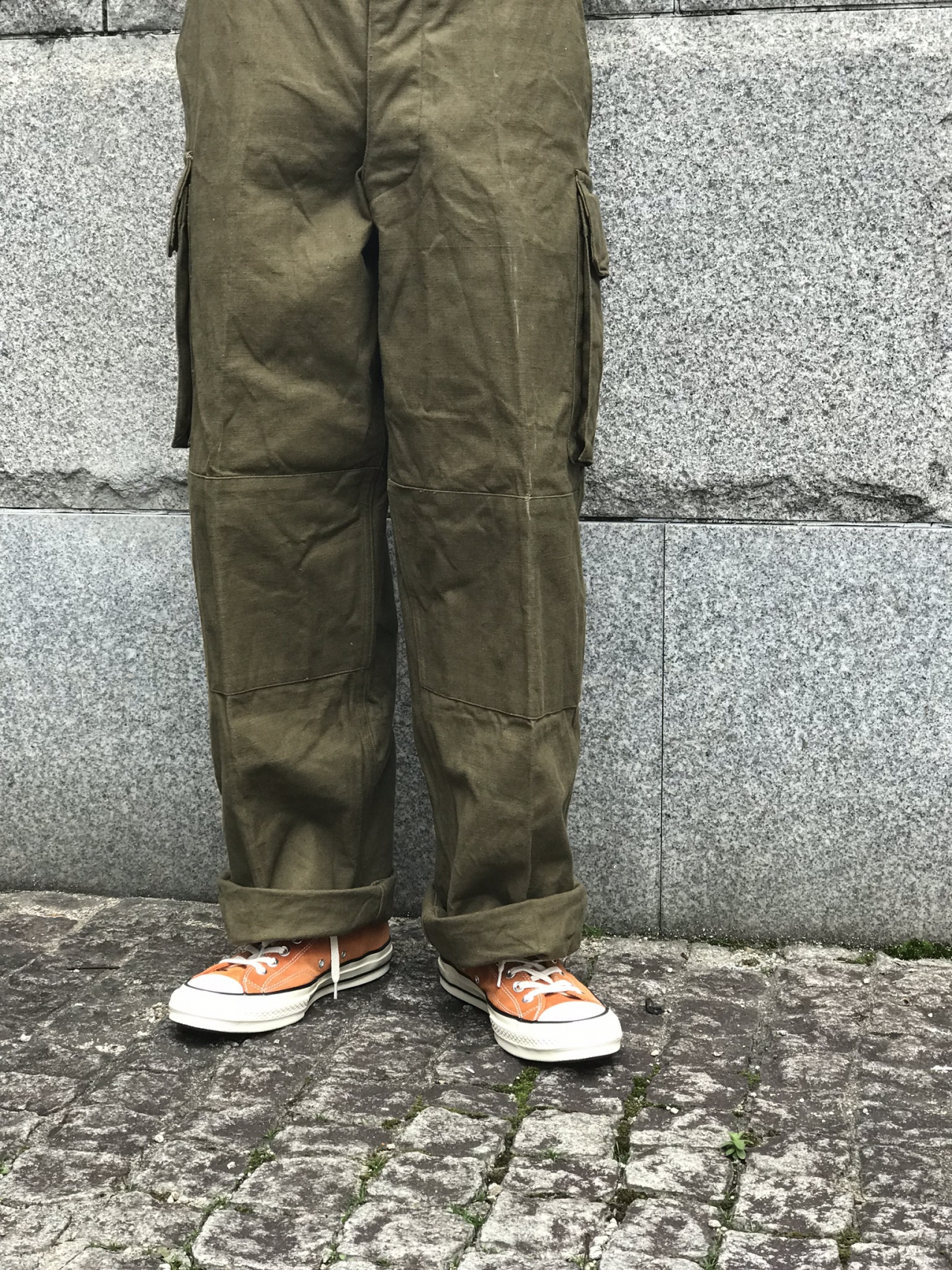 Deadstock - 1950's French Army M-47 Field Pants 