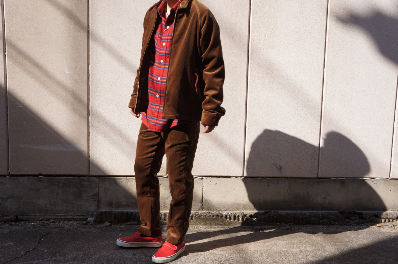 BONCOURA - CORDUROY SWING TOP & 41 KHAKI CORDUROY - | BLOG | 愛媛・松山のセレクトショップ・ ビンテージ | GRUMMAN