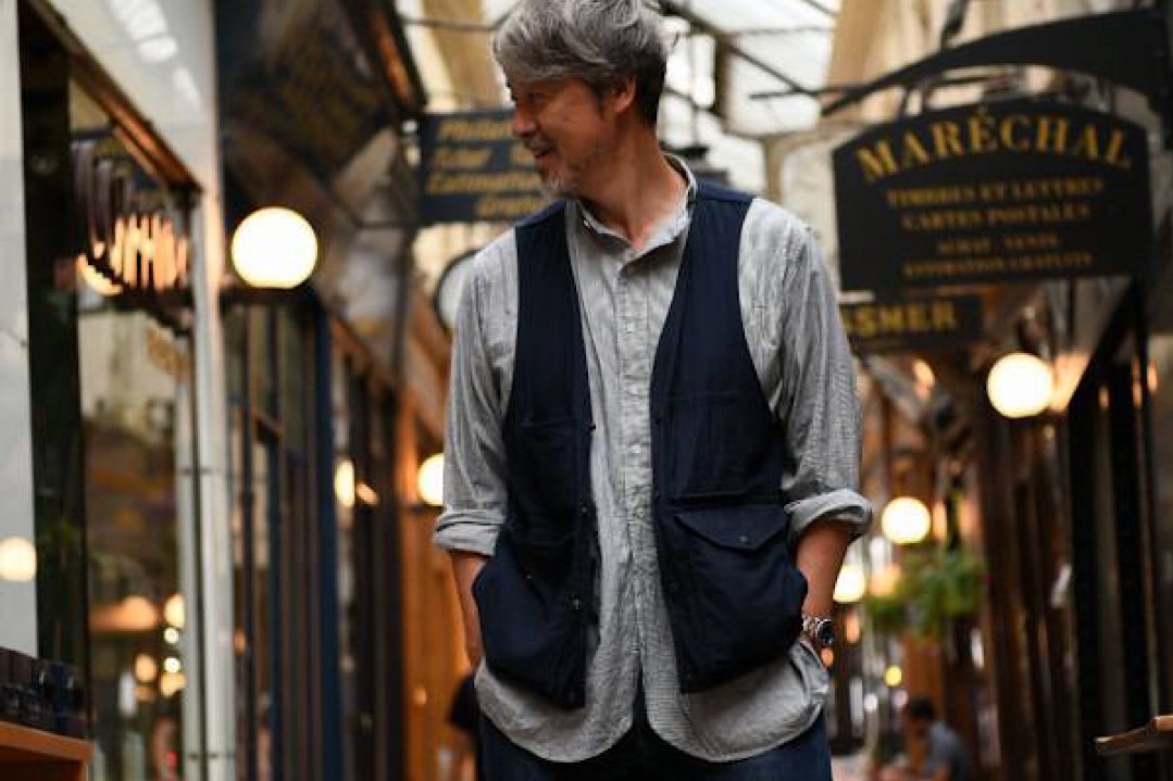 BONCOURA - INDIGO HERRINGBONE PACK VEST - | BLOG | 愛媛・松山の