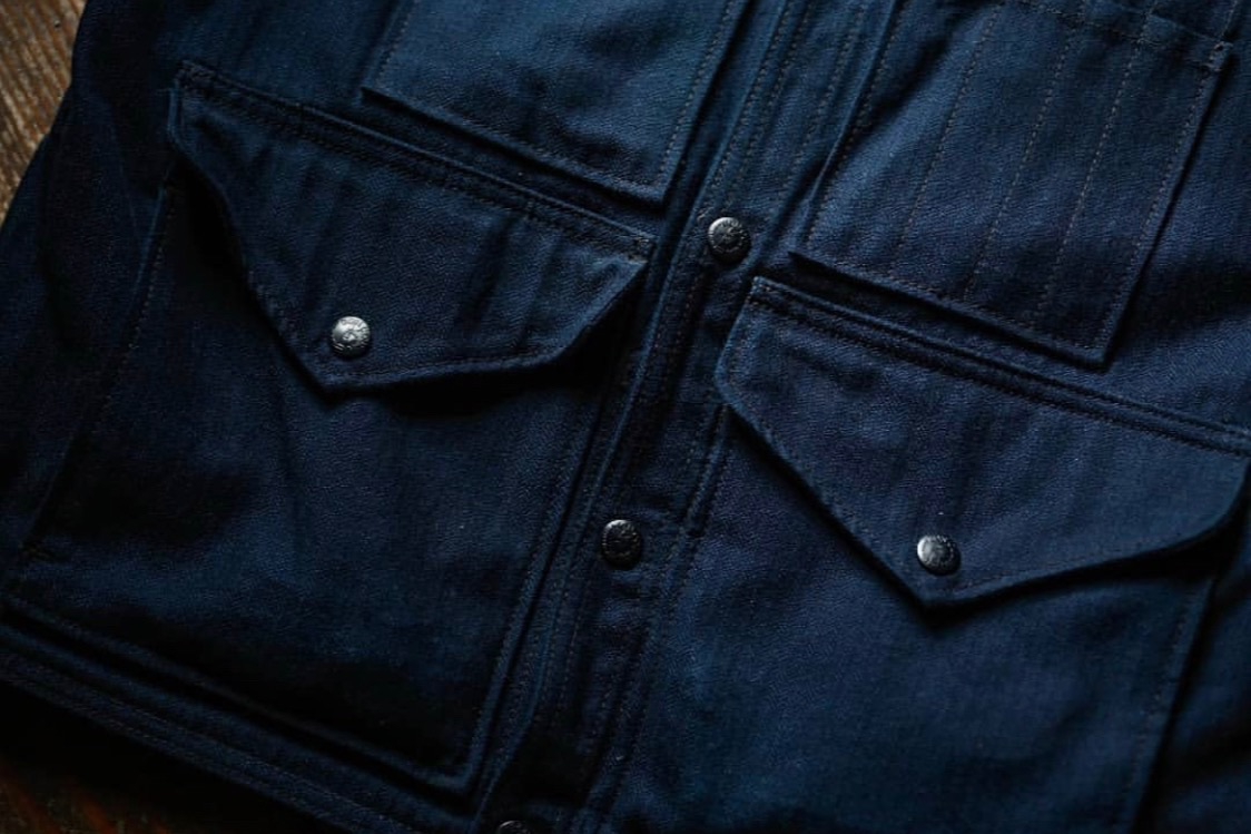 BONCOURA - INDIGO HERRINGBONE PACK VEST - | BLOG | 愛媛・松山の
