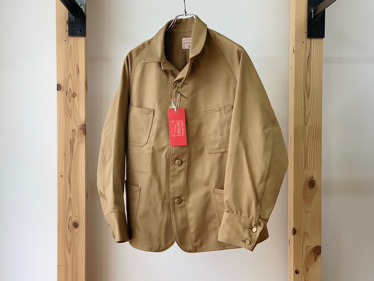 BONCOURA / COVER ALL ENGLISH TWILL Coverall English twill khaki