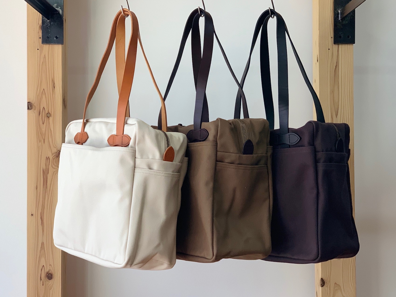 FILSON - TOTE BAG WITH ZIPPER・WITHOUT ZIPPER - | BLOG | 愛媛 
