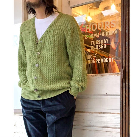 THE ART OF WOOL - Alpaca 100% Cardigan  THE KNIT  - | BLOG |  愛媛・松山のセレクトショップ・ビンテージ | GRUMMAN