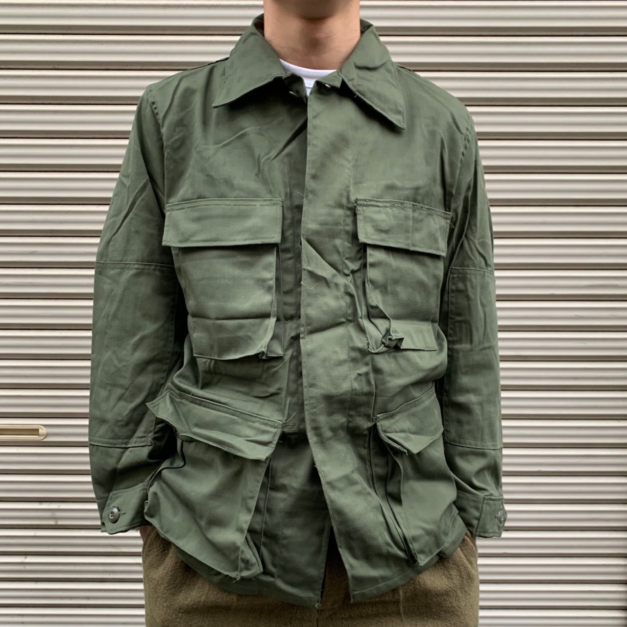 DEADSTOCK - U.S.ARMY BDU JACKET・U.S.NAVY SERVICE OXFORD